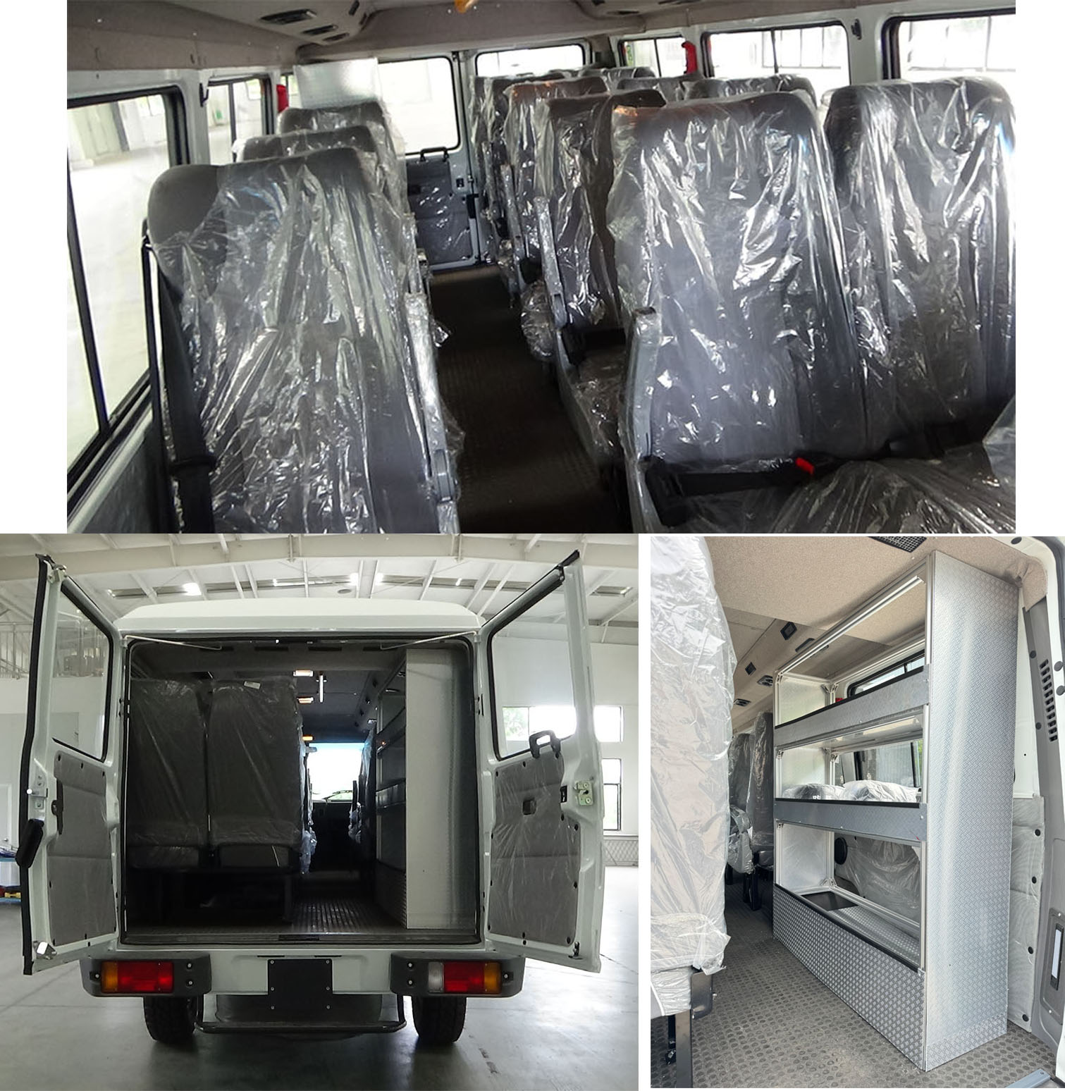 程力威牌CLW5050XYBCDP型运兵车