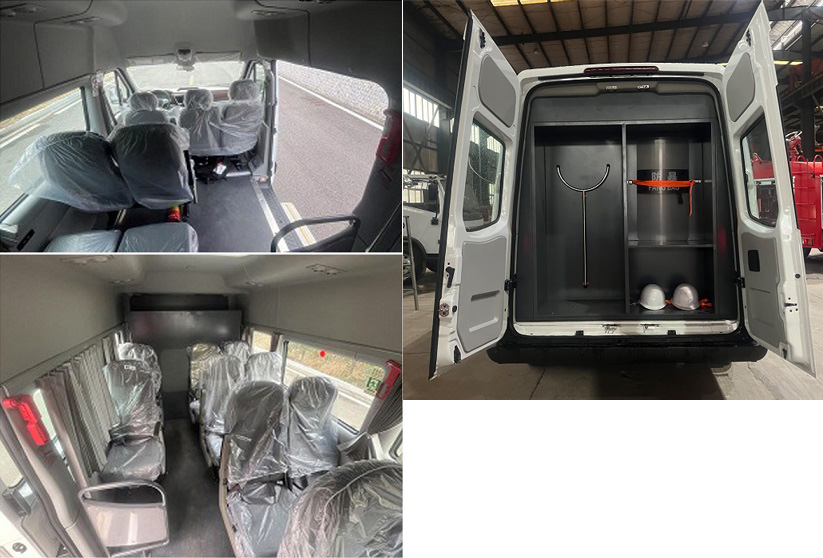 程力威牌CLW5040XYBAYF型运兵车